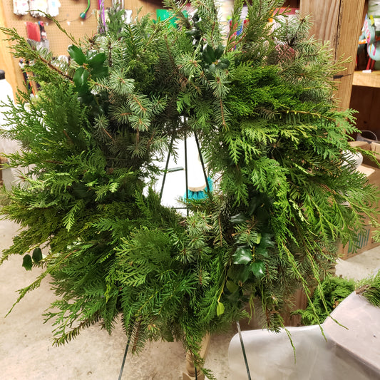 DIY Workshop Wreath Class - 2PM