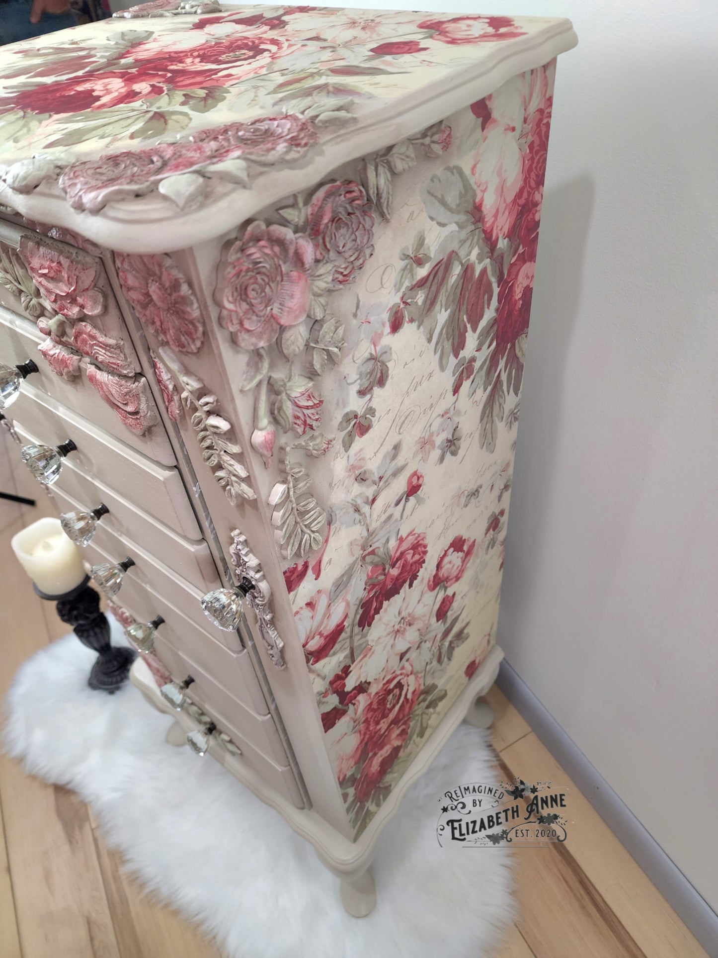 Custom Jewelry Armoire for Susan